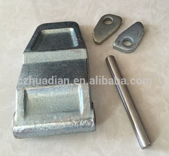 Forged type galvanzied container door hinge for sale